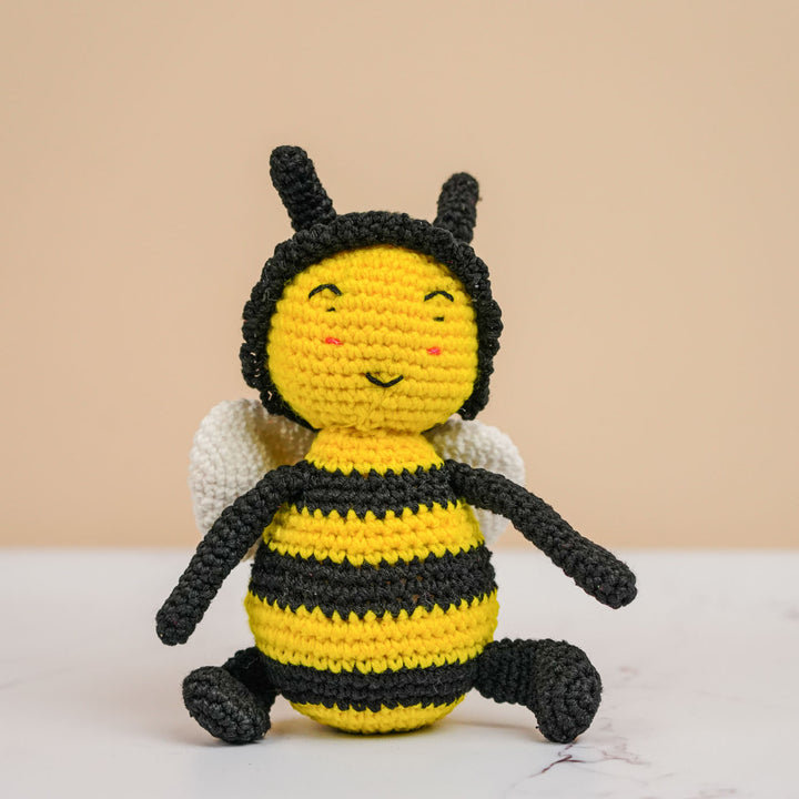 Handmade Crochet Kicha - The Bee Boy Theme Toy