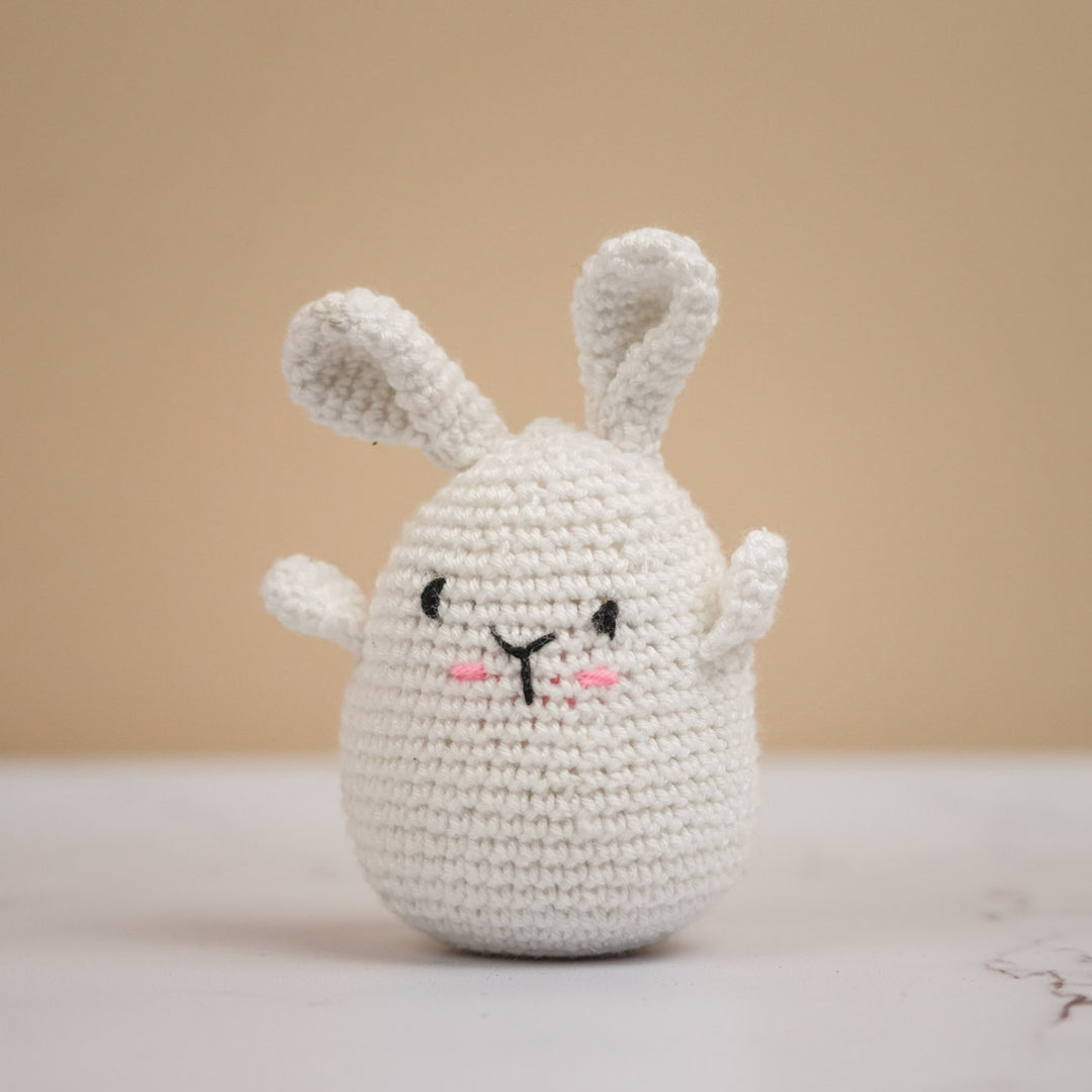 Handmade Crochet Bunny Theme Desk Toy