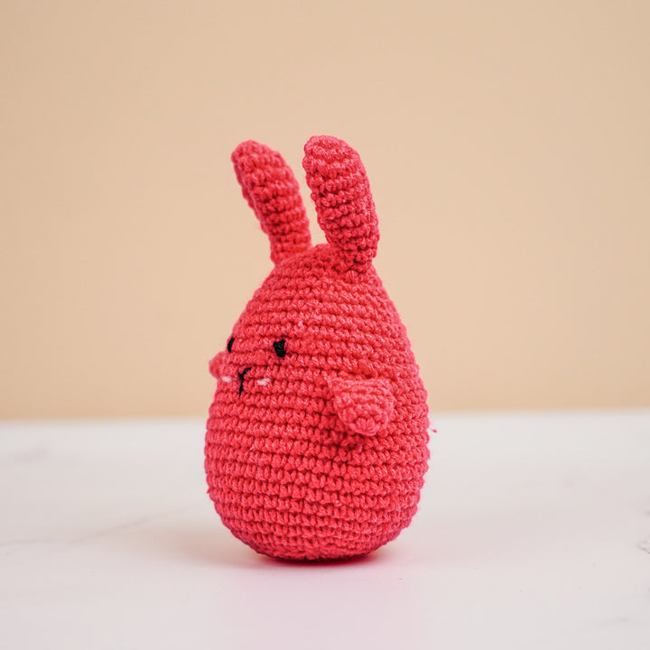 Handmade Crochet Bunny Theme Desk Toy