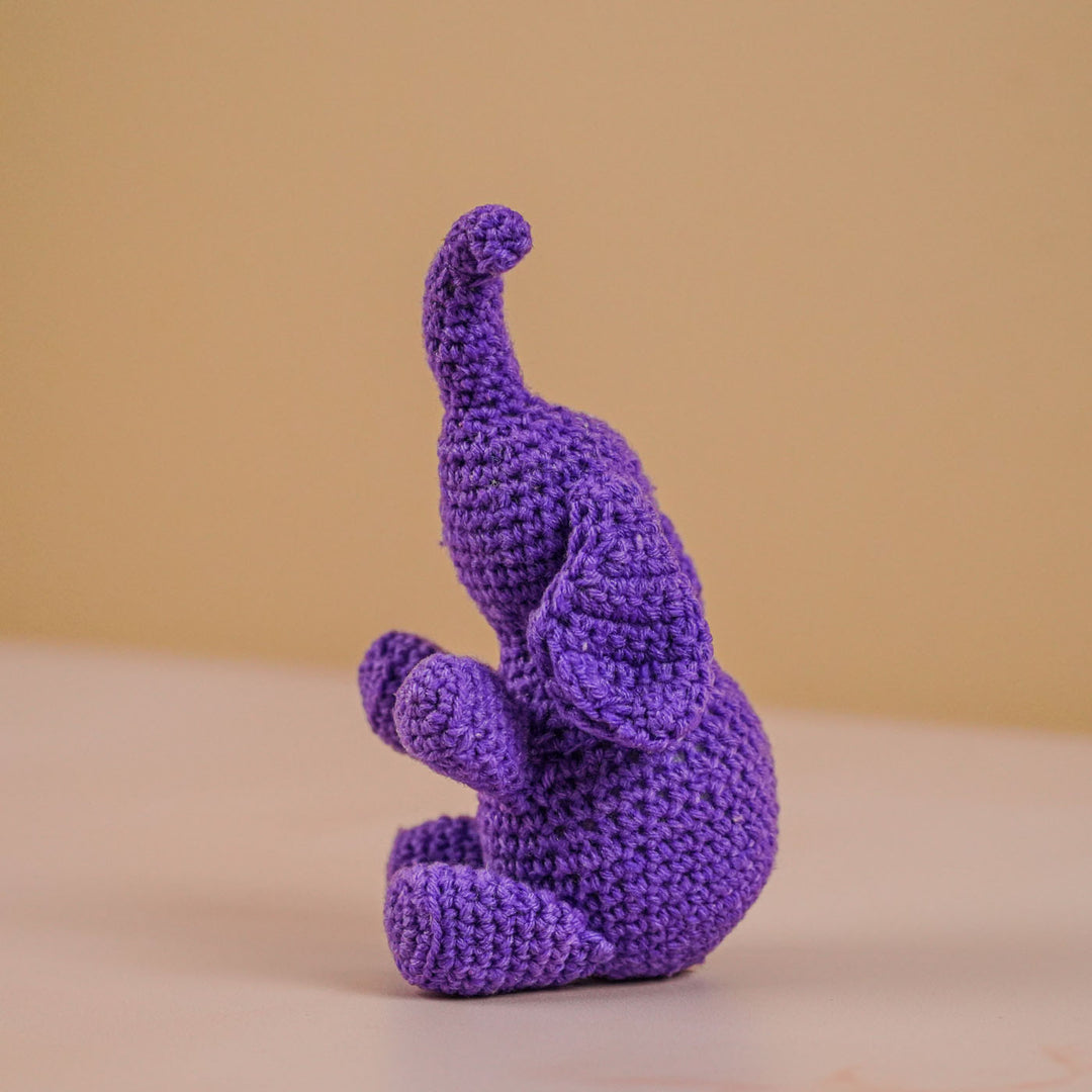 Handmade Crochet Jumbo From The Jungle Theme Toy