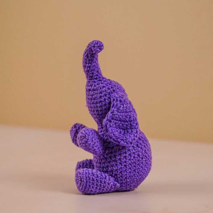 Handmade Crochet Jumbo From The Jungle Theme Toy