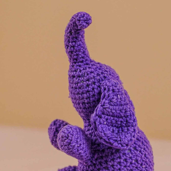 Handmade Crochet Jumbo From The Jungle Theme Toy
