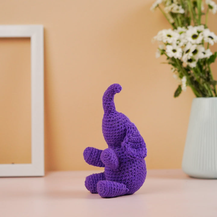 Handmade Crochet Jumbo From The Jungle Theme Toy
