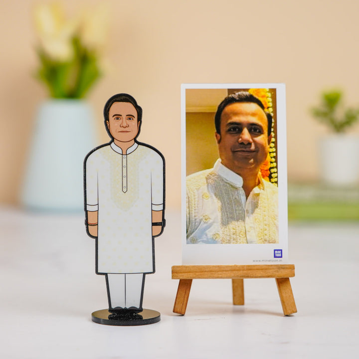 Photo Personalized Printed Acrylic Full Length Caricature Cutout
