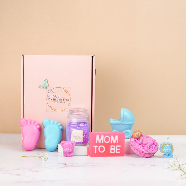 Handmade Baby Shower Gift Hamper | Set Of 9