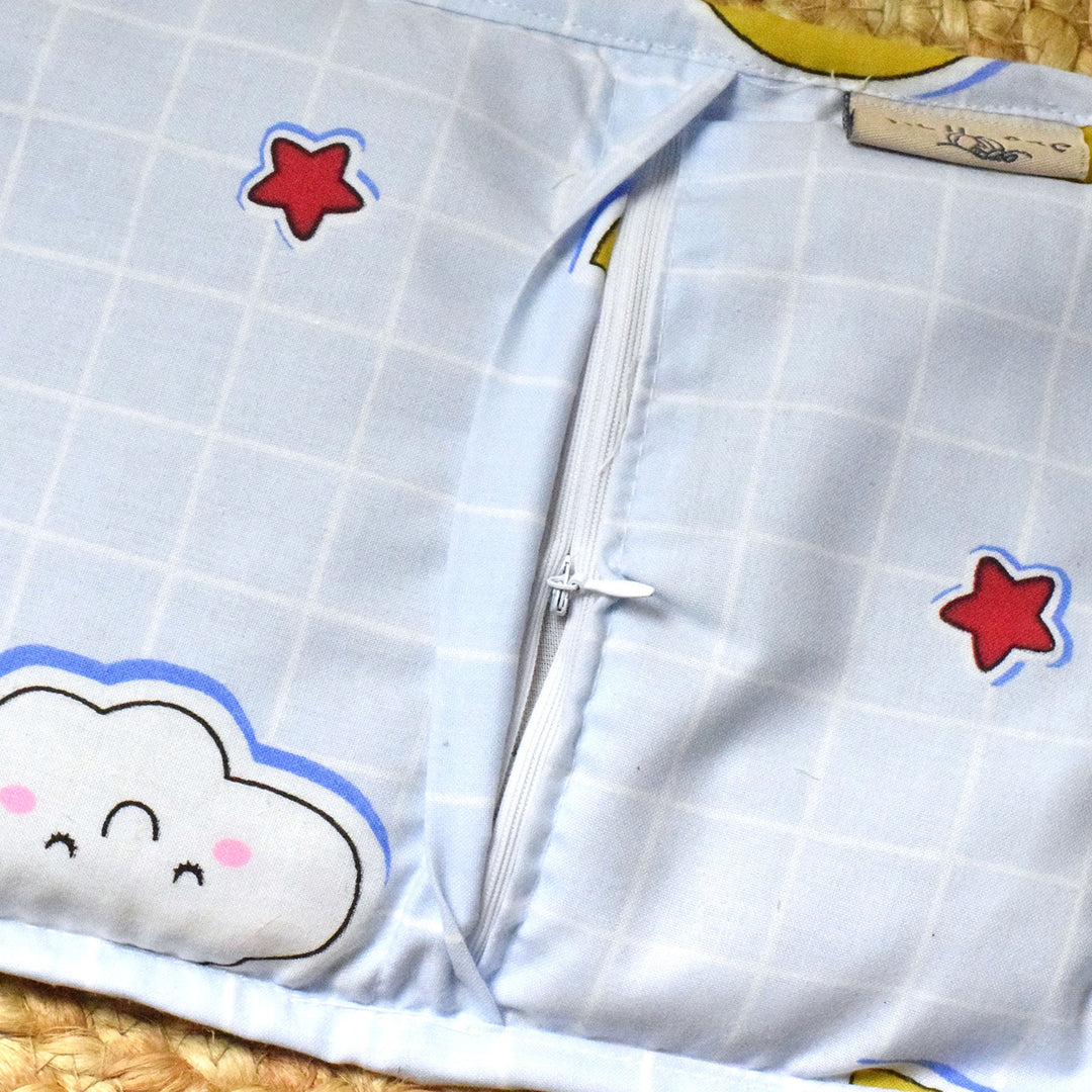 Cloudy Moon Memory Foam Baby Pillow
