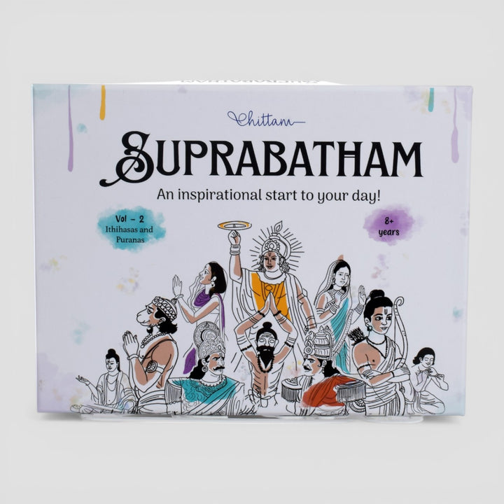 Suprabhatam - Vol.2 | Daily Reflection Cards for Kids Mindfulness & Values | 8+ Years