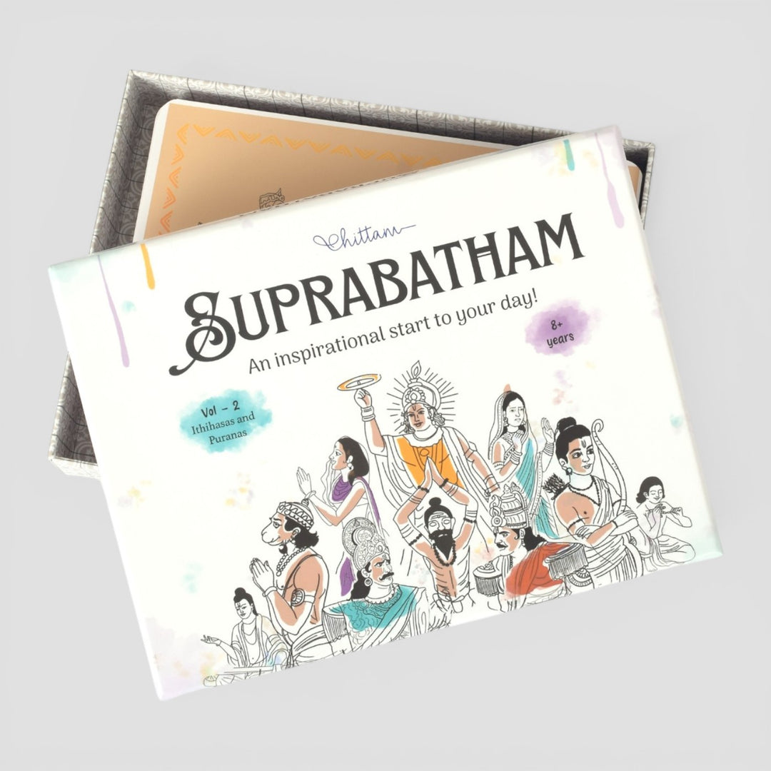 Suprabhatam - Vol.2 | Daily Reflection Cards for Kids Mindfulness & Values | 8+ Years