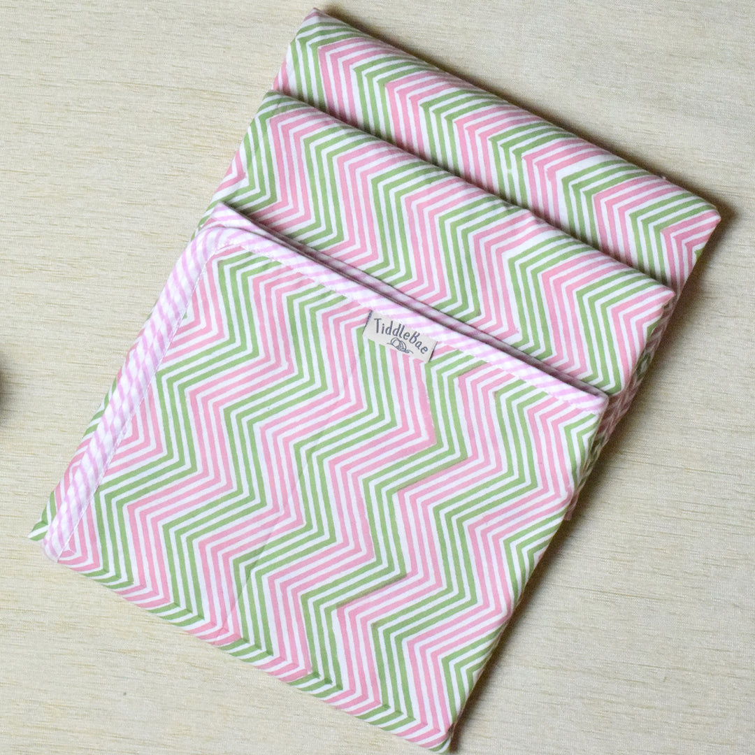 Petal Trails Block Printed Premium Cotton Baby Dohar