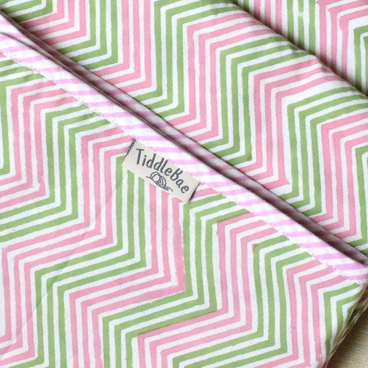 Petal Trails Block Printed Premium Cotton Baby Dohar