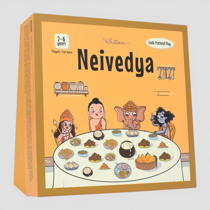Neivedya | Indic Pretend Play Kit for Kids | Culture & Learning | 2–6 Years
