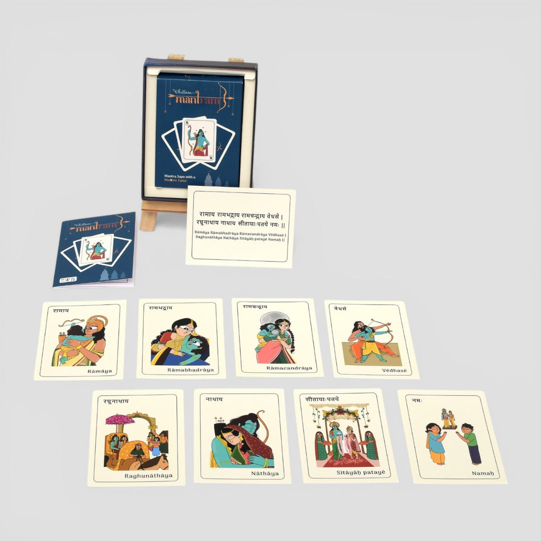 Mantram | Mantra Chanting Card Game for Kids | Focus & Memory Play | 7+ Years