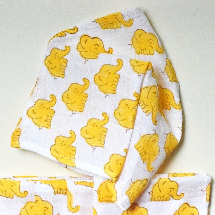 Tiny Trunks Double Layar Wash Cloth | Set of 6