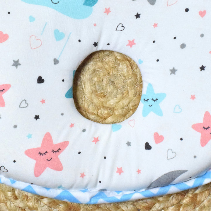 Dreamy Blues Memory Foam Baby Pillow