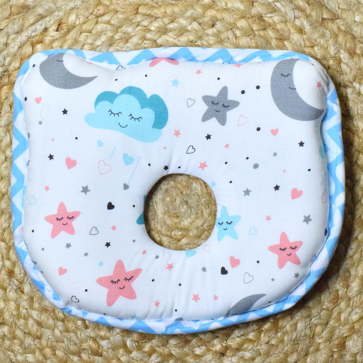 Dreamy Blues Memory Foam Baby Pillow