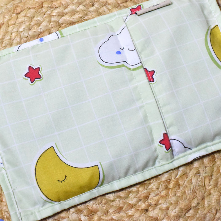 Minty Moon Memory Foam Baby Pillow