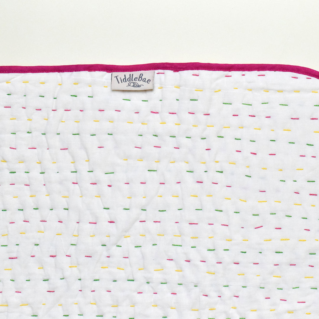 Hand Block Printed Patchy Elly Quilt/Comforter