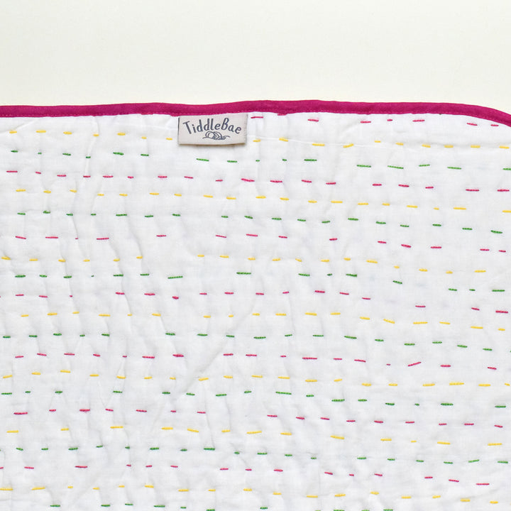 Hand Block Printed Patchy Elly Quilt/Comforter