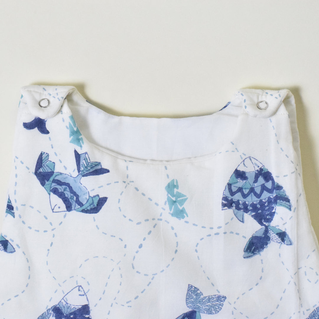 Ocean Explorer Block Printed Sleeping Bag