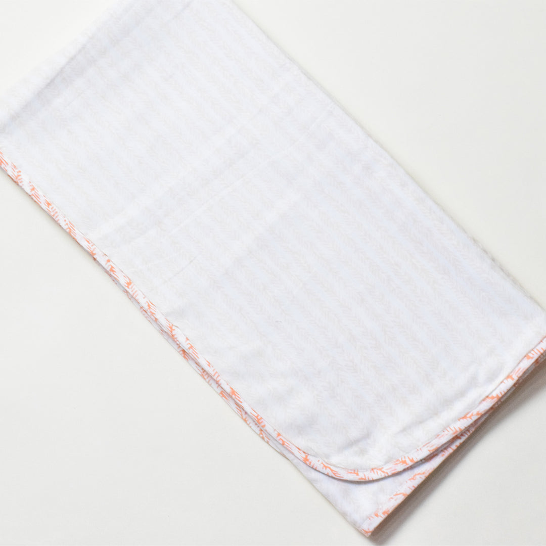 Twinkle Tides Block Printed Premium Cotton Baby Dohar