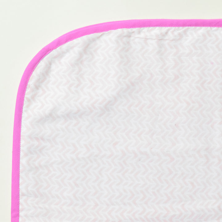Blush Breeze Block Printed Premium Cotton Baby Dohar