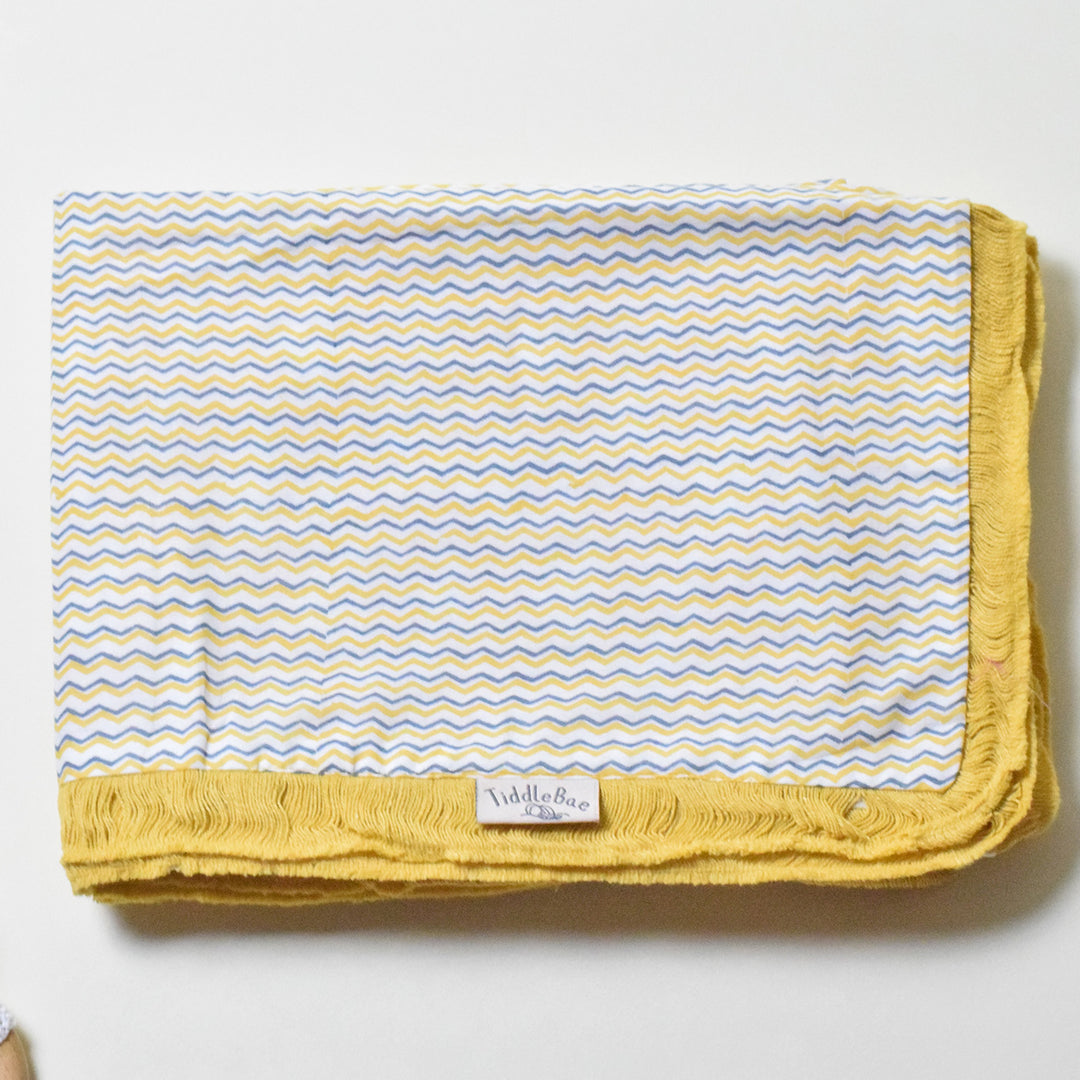 Dreams Afloat Block Printed Premium Cotton Baby Dohar