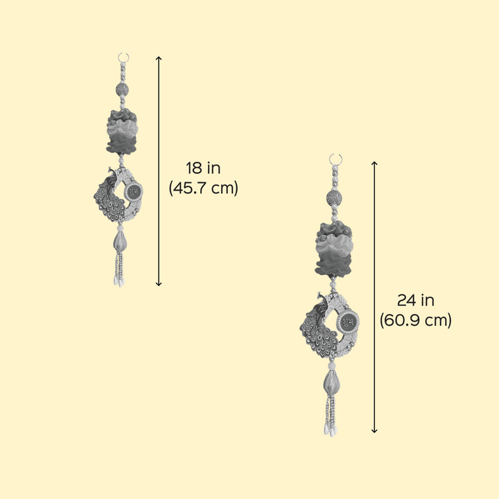 Handmade Decorative Peacock Shubh Labh Hanging
