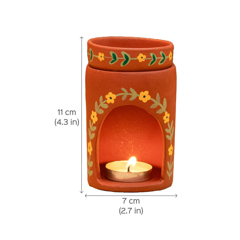 Traditional Scent Diffusers Handpainted Terracotta Traditional Fragrance Diffuser – Zwende