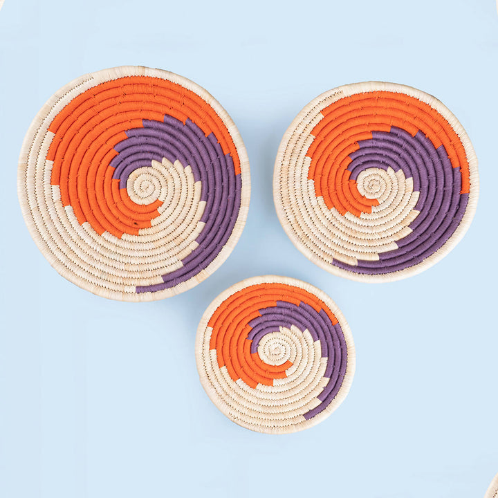 Handcrafted Sabai Grass Wall Plate - Zwende