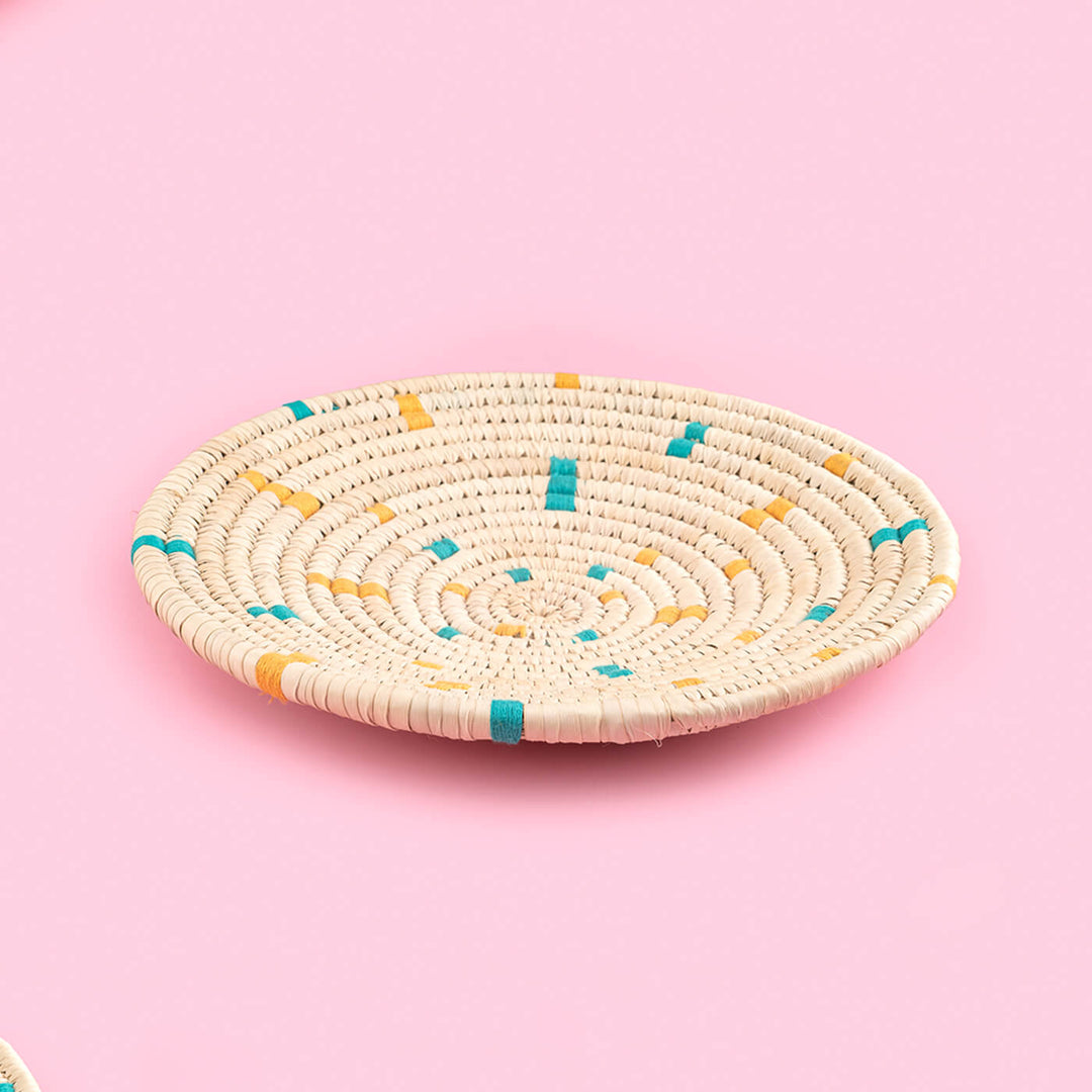 Handcrafted Sabai Grass Wall Plate - Zwende