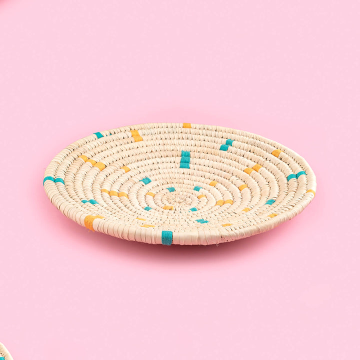 Handcrafted Sabai Grass Wall Plate - Zwende
