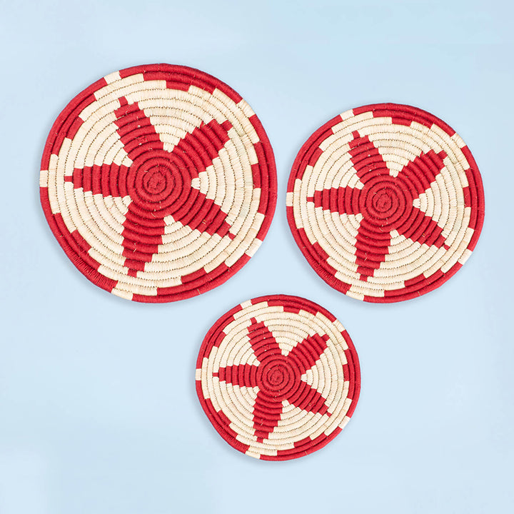 Handcrafted Sabai Grass Wall Plate - Zwende