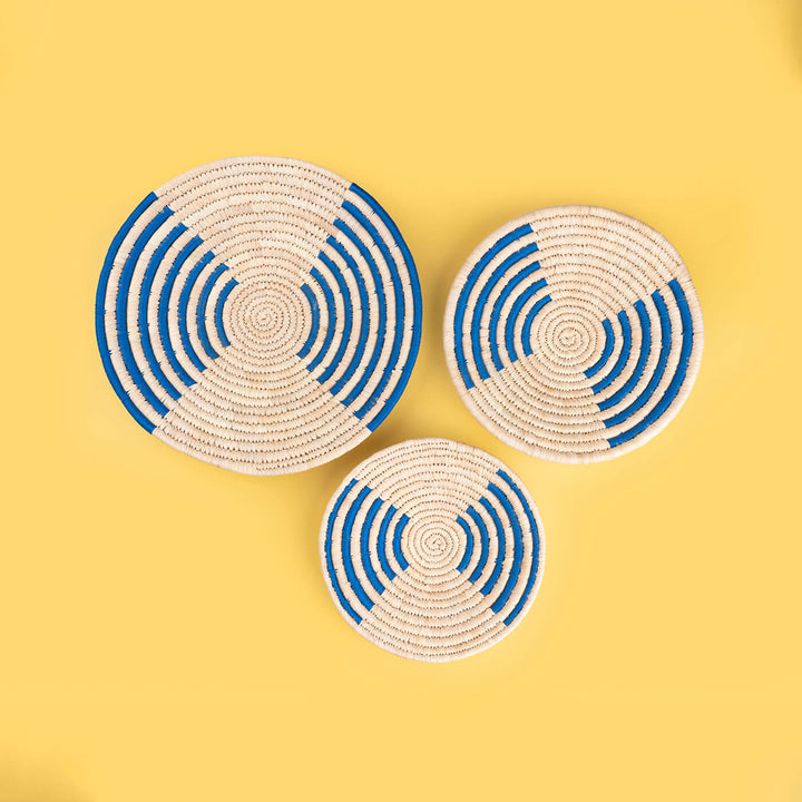 Handcrafted Sabai Grass Wall Plate - Zwende