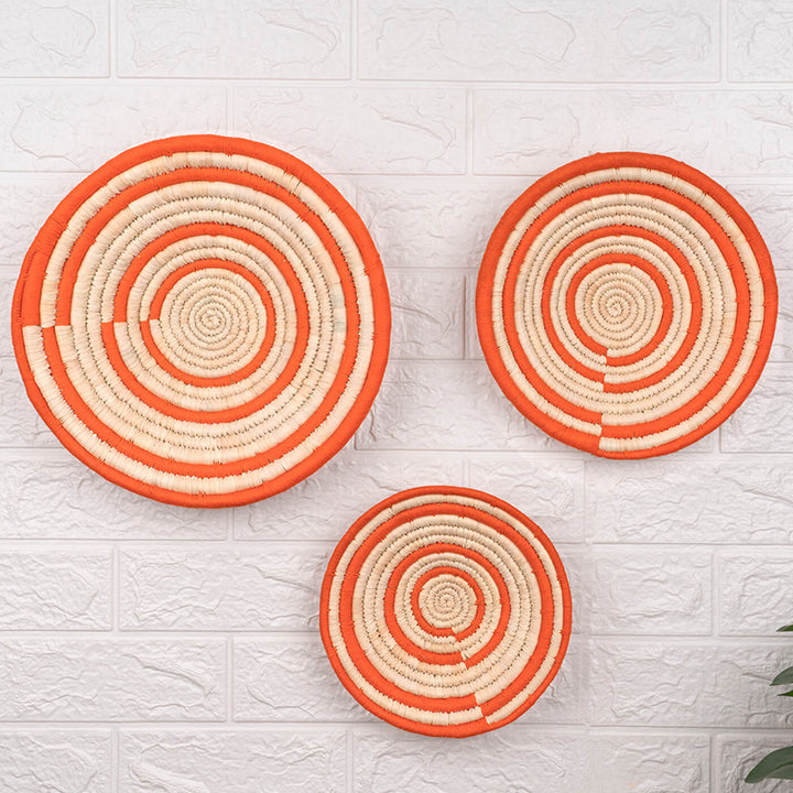 Handcrafted Sabai Grass Wall Plate - Zwende