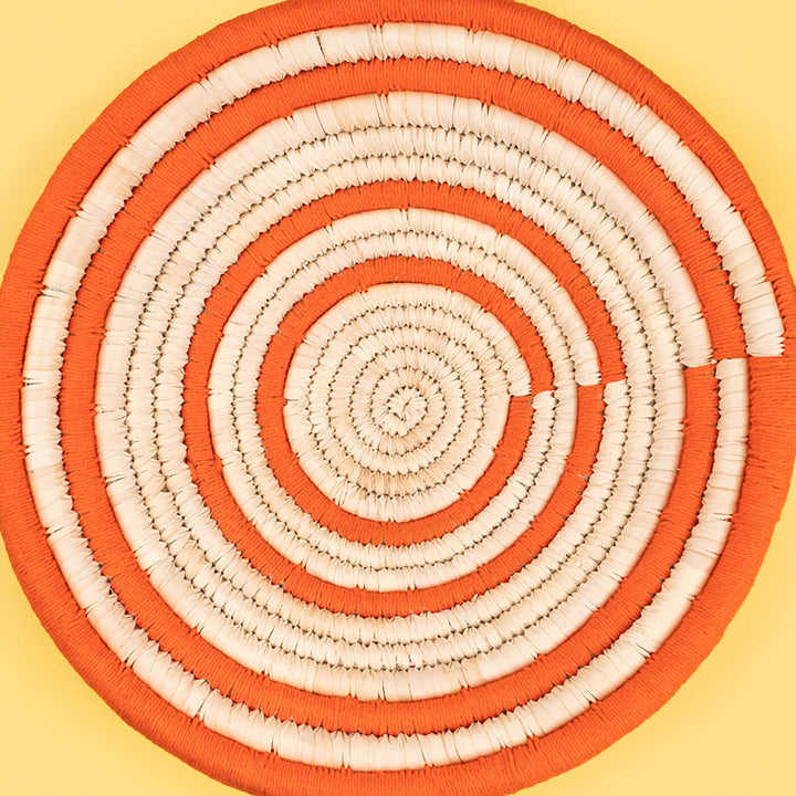 Handcrafted Sabai Grass Wall Plate - Zwende