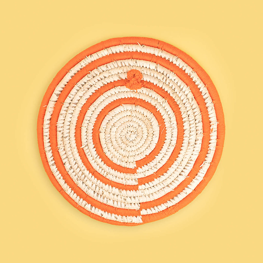 Handcrafted Sabai Grass Wall Plate - Zwende