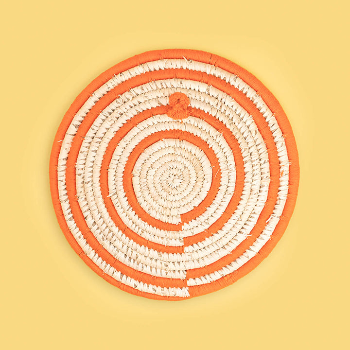 Handcrafted Sabai Grass Wall Plate - Zwende