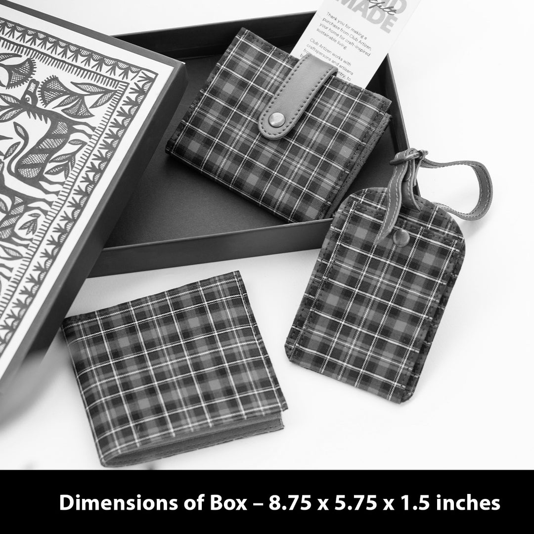 Sohrai Art Plaid Travel Gift Box