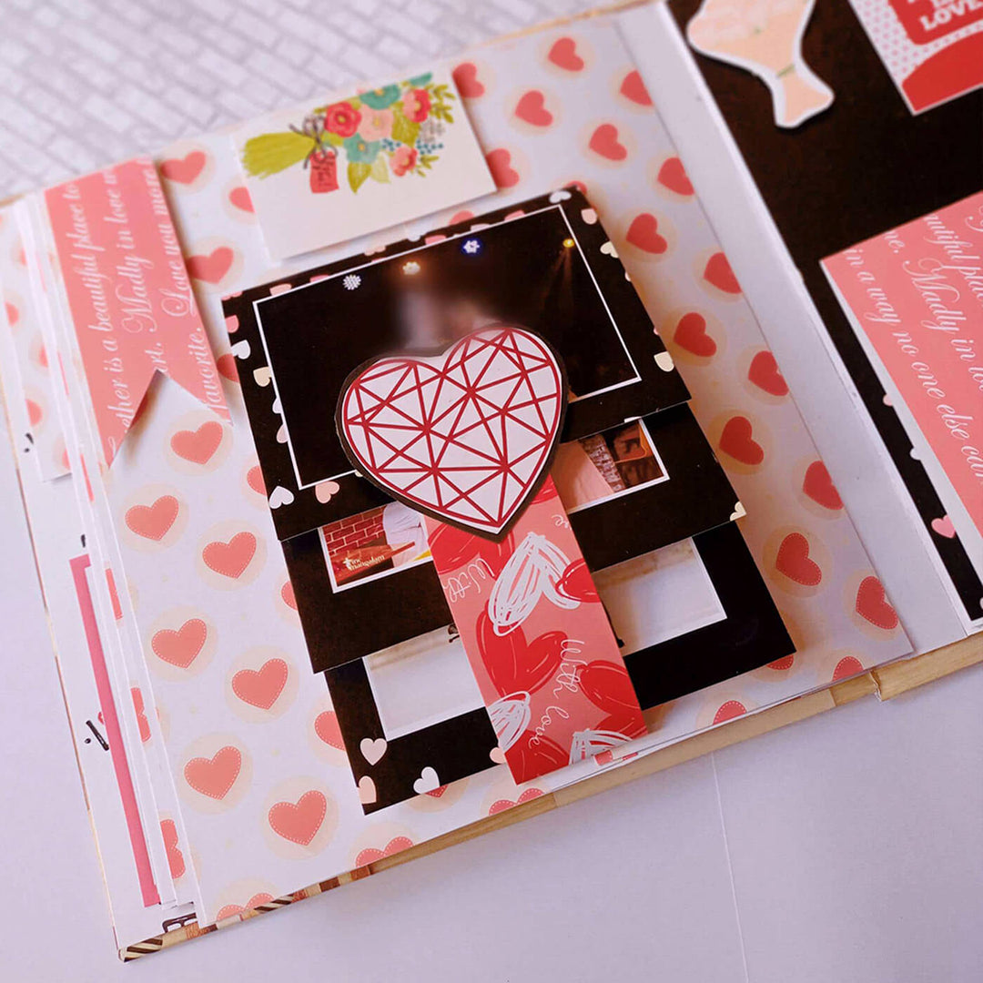 Personalised Anniversary Scrapbook 