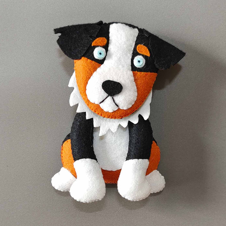 Hand-stitched Custom Themed Round Felt Dog Bunting