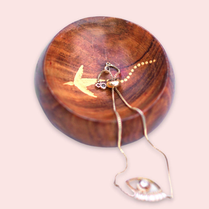 Sheesham Wood Ean Trinket Jewelry Tray