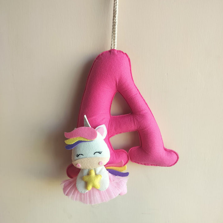 Customised Felt Letters/Initial Hanging for Kids