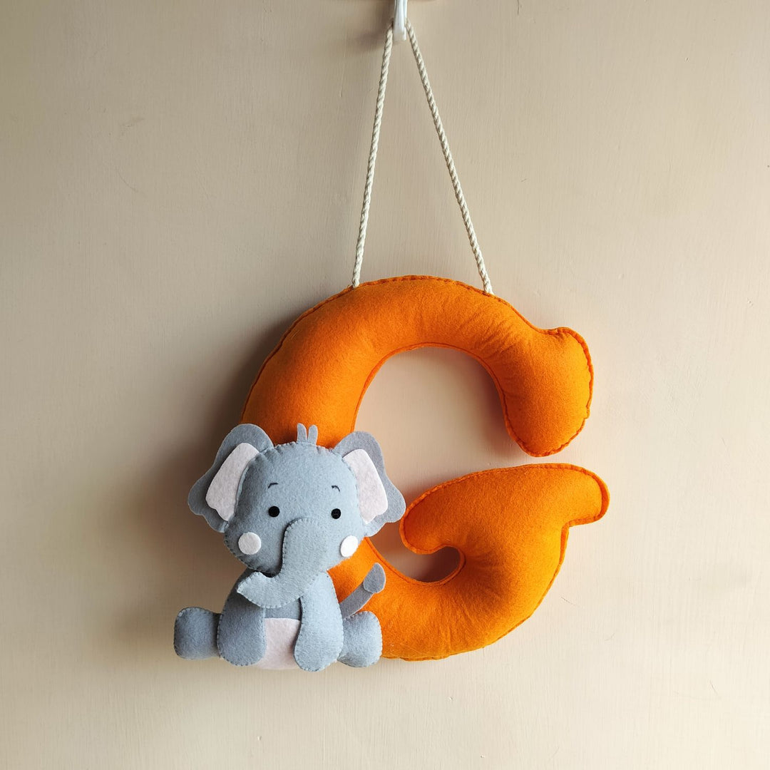 Customised Felt Letters/Initial Hanging for Kids