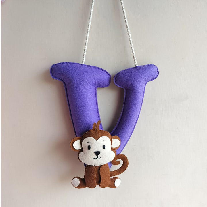Customised Felt Letters/Initial Hanging for Kids
