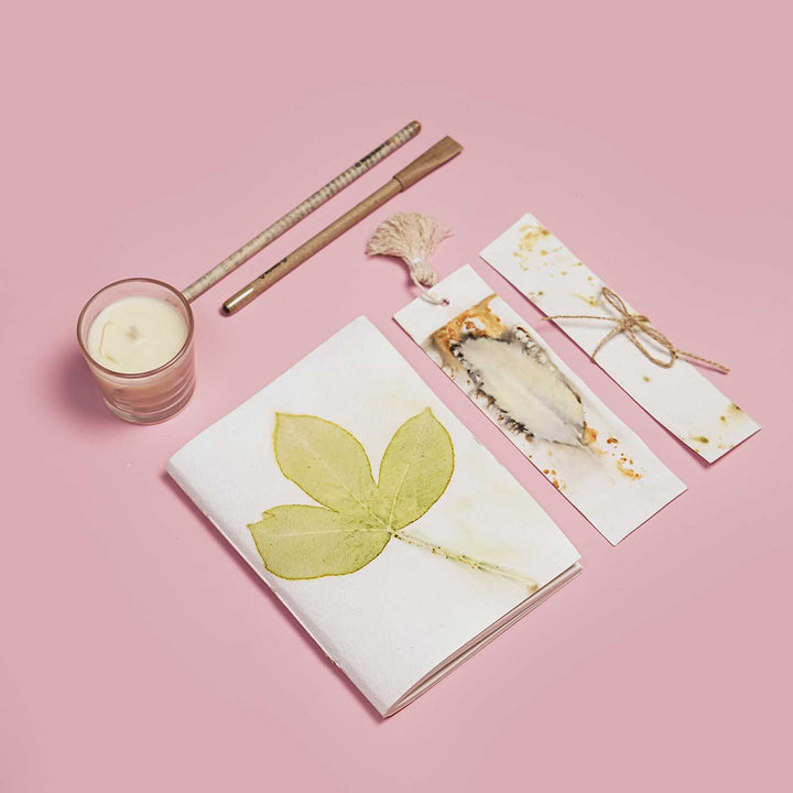 Eco-friendly Floral Print Stationery Hamper