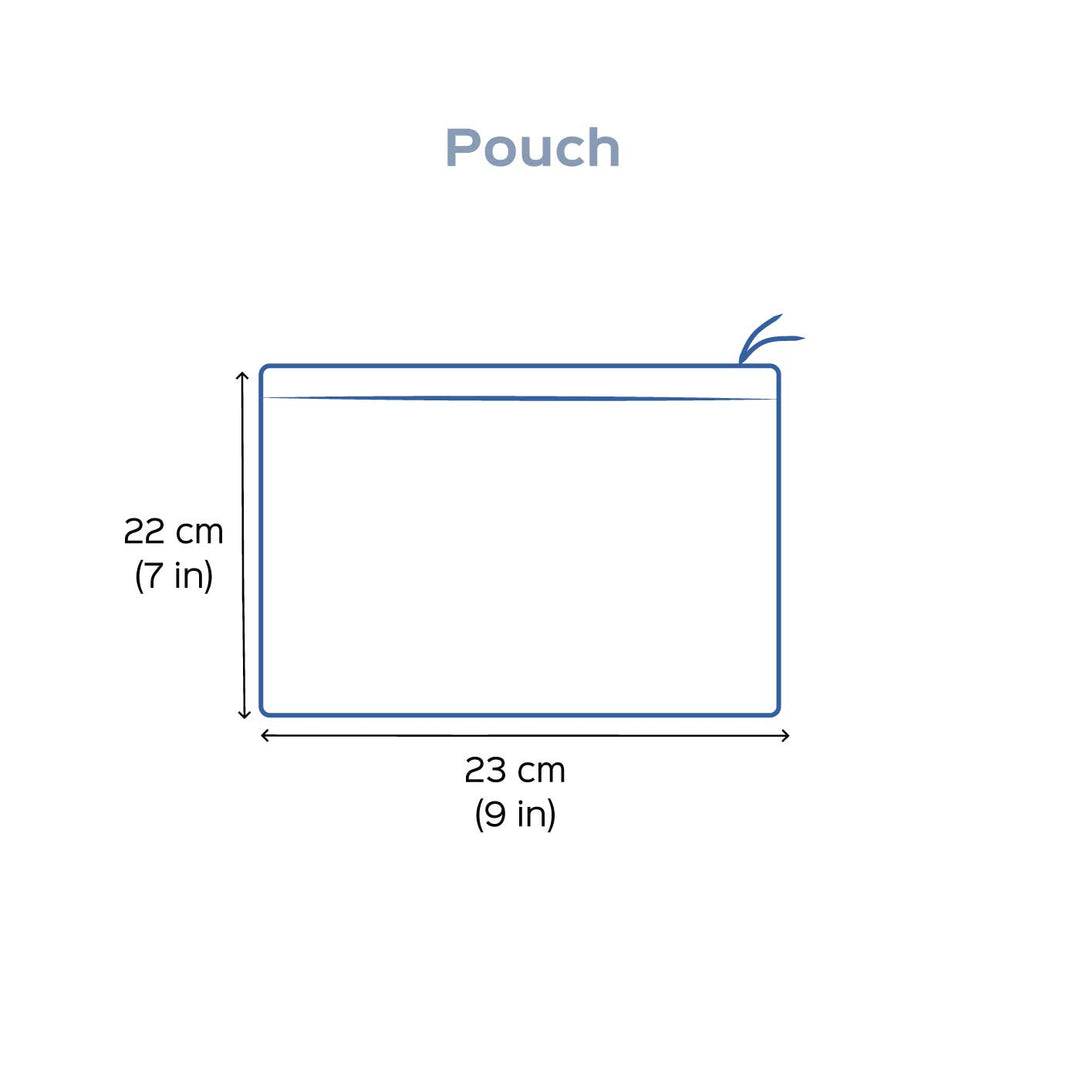 Handmade Courdroy Large Utility Pouch