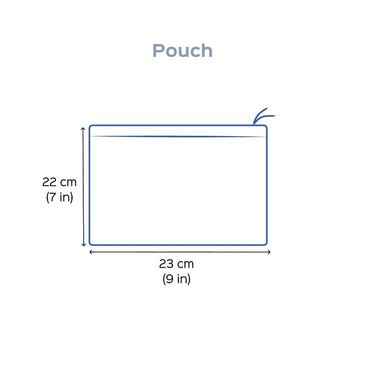 Handmade Courdroy Large Utility Pouch