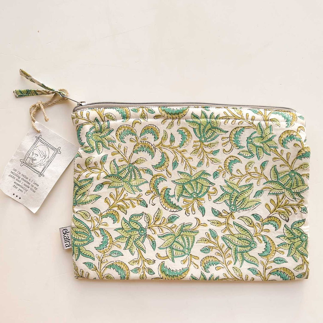 Handcrafted Fabric Utility Pouch