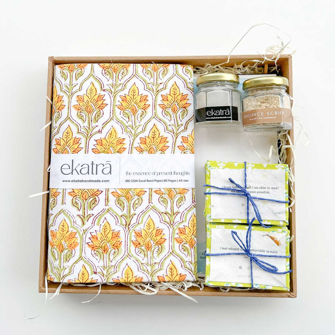 Eco-friendly Handmade Journal & Self-Care Hamper - Zwende