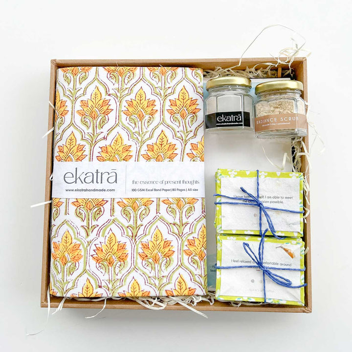 Eco-friendly Handmade Journal & Self-Care Hamper